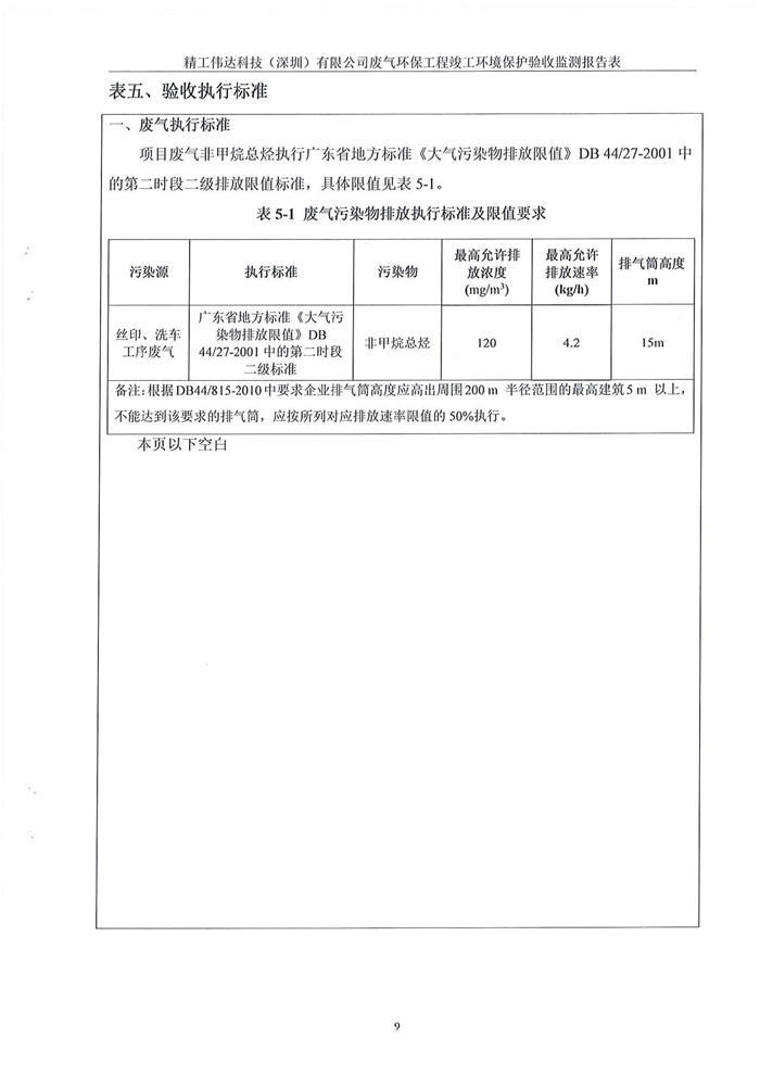 精工伟达科技（深圳）有限公司竣工验收报告表(图11)