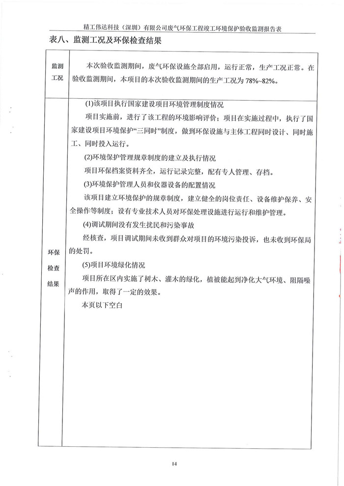 精工伟达科技（深圳）有限公司竣工验收报告表(图16)