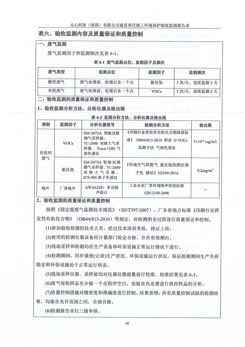 元心科技（深圳）有限公司竣工验收报告表(图20)